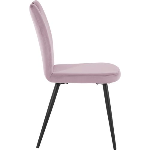 Sari-chaise 2 Pack En Velours Noir