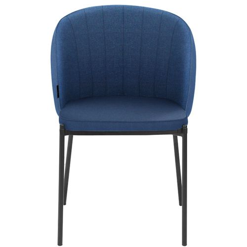 Keira-chaise à Manger En Bleu, Paquet De 2