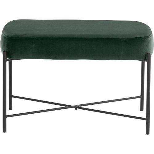 Berry-banc En Velours Vert Foncé