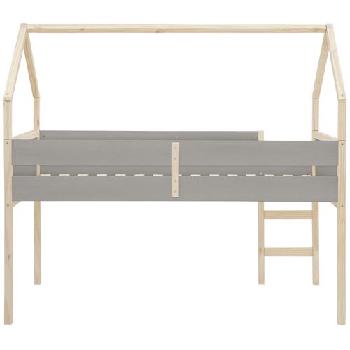 Square Line - Dormeur Intermédiaire Gris Nature 200x90