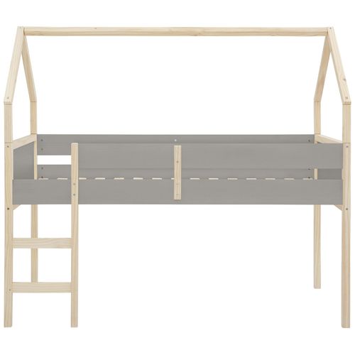 Square Line - Dormeur Intermédiaire Gris Nature 200x90