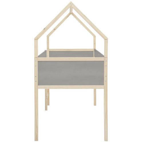 Square Line - Dormeur Intermédiaire Gris Nature 200x90