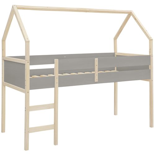 Square Line - Dormeur Intermédiaire Gris Nature 200x90