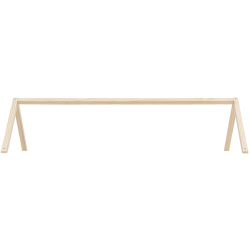Square Line  - Cadre de baldaquin blanc/naturel 205 x 98 x 73 cm