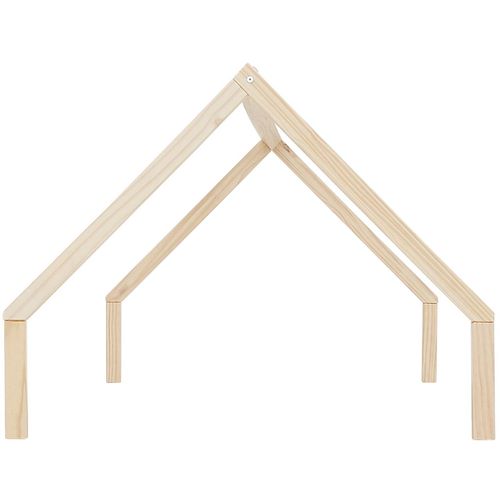 Square Line  - Cadre de baldaquin blanc/naturel 205 x 98 x 73 cm