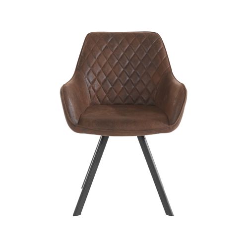 Olga-fauteuil 1pk Brown
