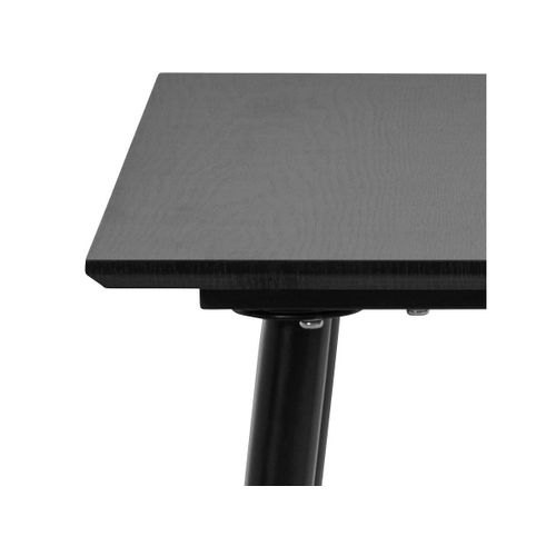 Monza-table D'appoint En Mélaminé Noir