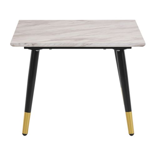 Monza-table Basse En Effet Marbré Noir/doré