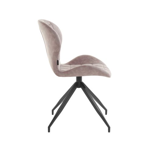 Nova-chaises De Salle à Manger Tapissées Ensemble De 2 En Microfibre Grise