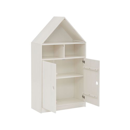 Alpi - Armoire Avec 2 Portes Et Toit Blanc