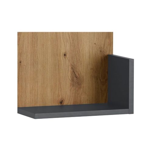 Kosmo-miroir Avec Cadre En Effet Chêne Anthracite