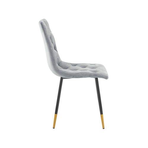 Eva-chaise 2 Pack Metal Grey