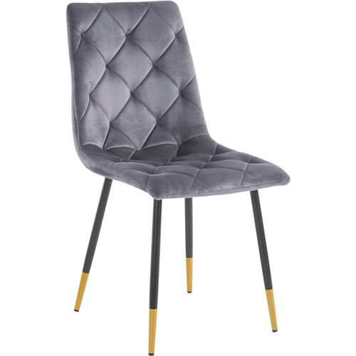 Eva-chaise 2 Pack Metal Anthracite