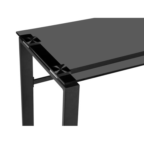 Otis-table Console En Verre Noir