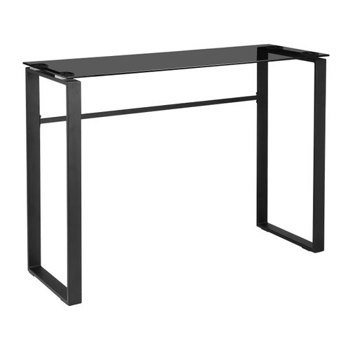 Otis-table Console En Verre Noir