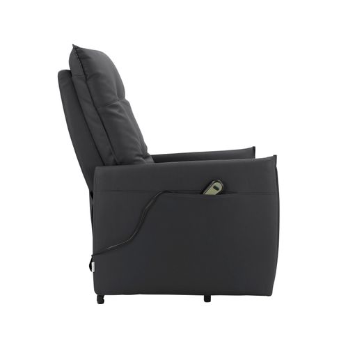 Marko-fauteuil Inclinable Électrique Avec Fonction Relevage, Noir