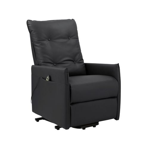 Marko-fauteuil Inclinable Électrique Avec Fonction Relevage, Noir