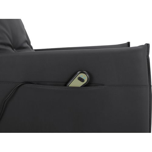 Marko-fauteuil Inclinable Électrique Avec Fonction Relevage, Noir