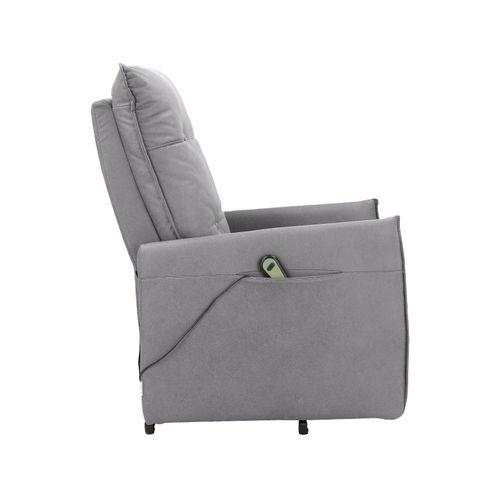 Marko-fauteuil Inclinable Électrique Avec Fonction Relevage, Gris Clair