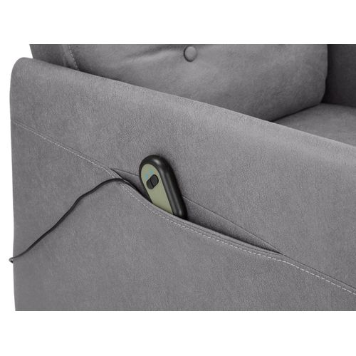 Marko-fauteuil Inclinable Électrique Avec Fonction Relevage, Gris Clair
