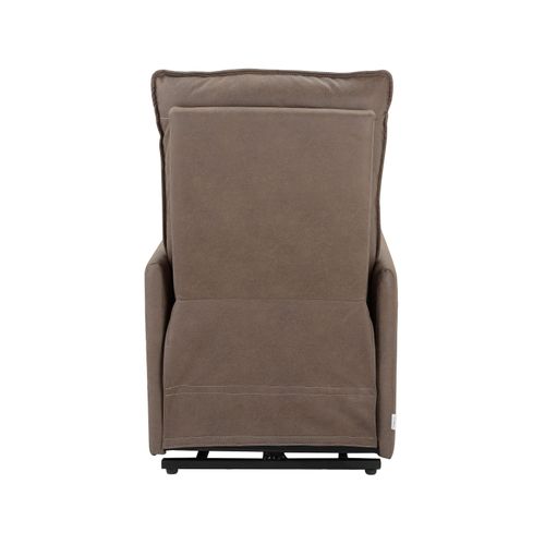 Marko-fauteuil Inclinable Électrique Et Relevable En Pu Cappucino