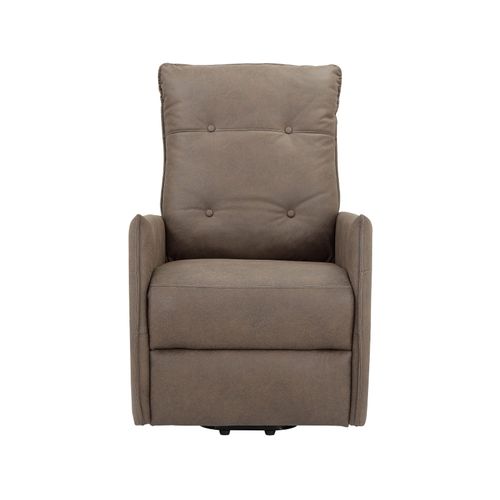 Marko-fauteuil Inclinable Électrique Et Relevable En Pu Cappucino