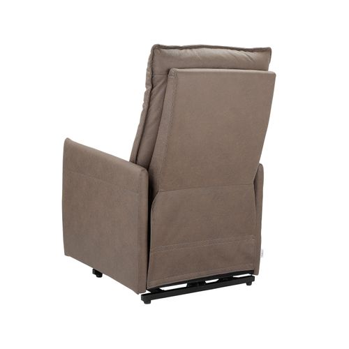 Marko-fauteuil Inclinable Électrique Et Relevable En Pu Cappucino