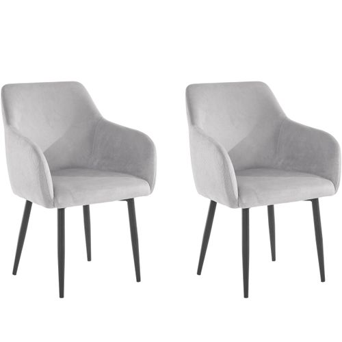 Penny-fauteuil 2 Pk Lightgrey