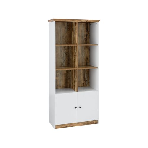 Castor-bibliothèque 6 Open White Oak