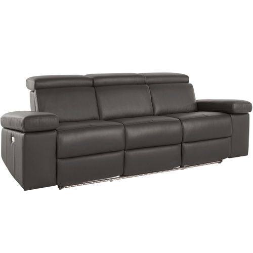 Rayland-canapé 3 Places Électrique Marron Pu