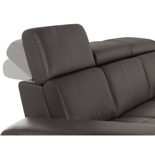 Rayland-canapé 3 Places Électrique Marron Pu