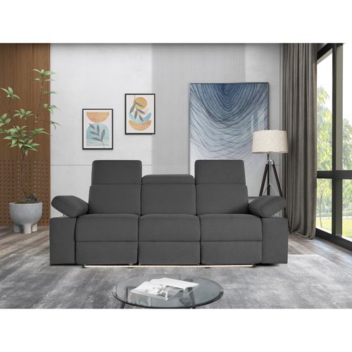 Rayland-canapé 3 Places Électrique Sunday Tissu