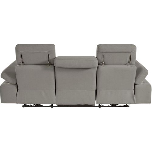 Rayland-canapé 3 Places Avec Fonction Manuelle En Gris