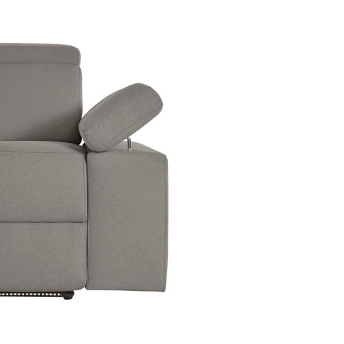 Rayland-canapé 3 Places Avec Fonction Manuelle En Gris