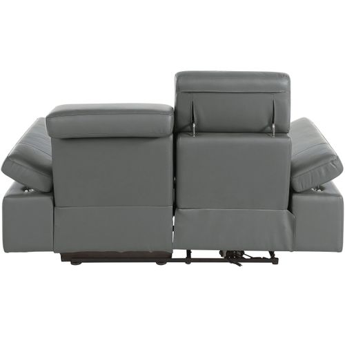 Rayland-canapé 2 Places Électrique Gris Pu