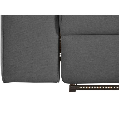 Rayland-canapé 2 Places Électrique Anthracite/tissu Sunday