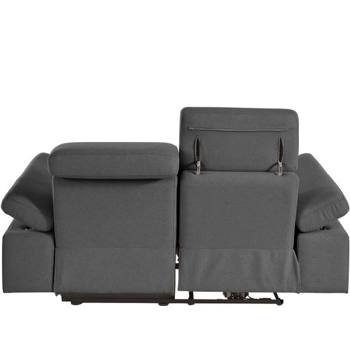 Rayland-canapé 2 Places Électrique Anthracite/tissu Sunday