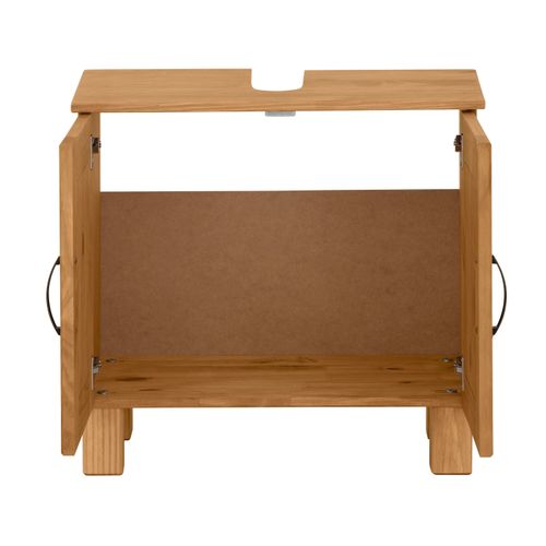 Alby-meuble Sous Évier 2 Portes Teinté/ciré