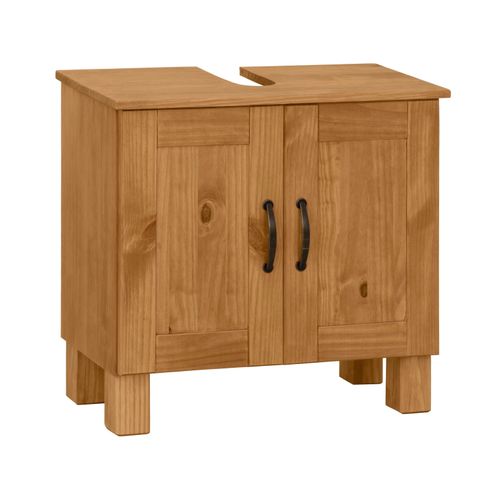 Alby-meuble Sous Évier 2 Portes Teinté/ciré