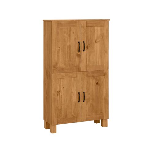 Alby-meuble Midi à Quatre Portes En Bois De Pin