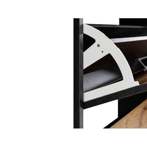 Rocco-coffre à Chaussures Chêne Noir