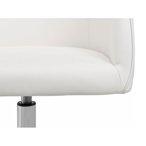 Wales-fauteuil 1 Pack Blanc Chrome