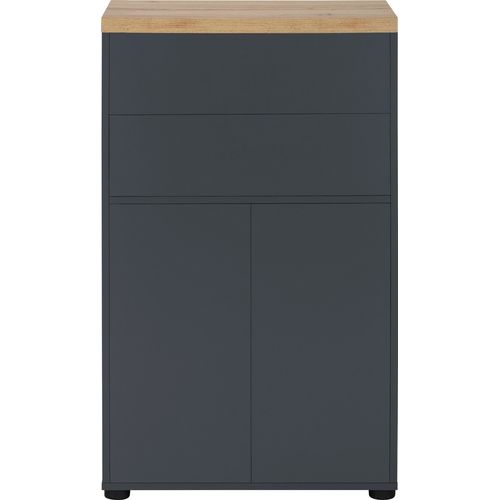 Thessa-armoire Avec 2 Portes Et 2 Tiroirs