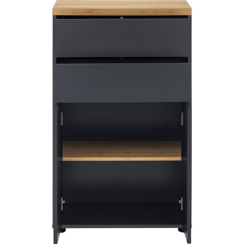 Thessa-armoire Avec 2 Portes Et 2 Tiroirs