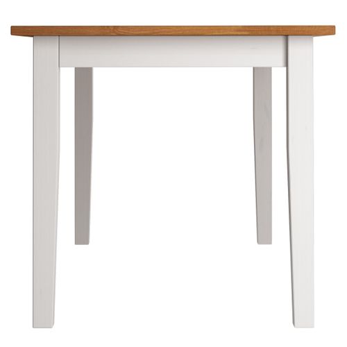 Table 160x80 Cm Teintée Blanc