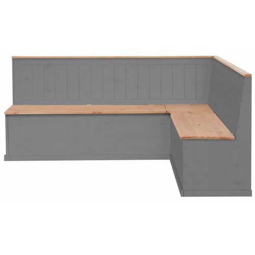 Sara-banc D'angle Gauche Cire Grise