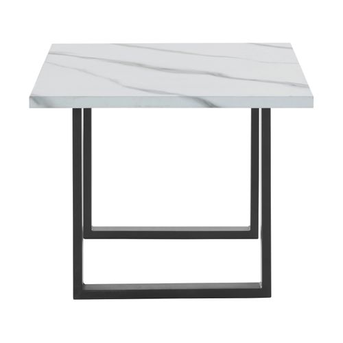 Camilo-table Basse 60 Cm En Marble Look