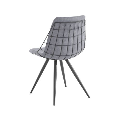 Esme-fauteuil De Salle à Manger En Anthracite, 2 Pièces