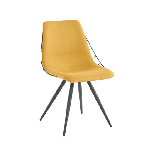 Esme-chaise De Salle à Manger En Couleur Moutarde, 2 Pack