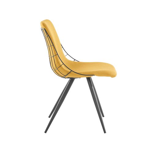 Esme-chaise De Salle à Manger En Couleur Moutarde, 2 Pack